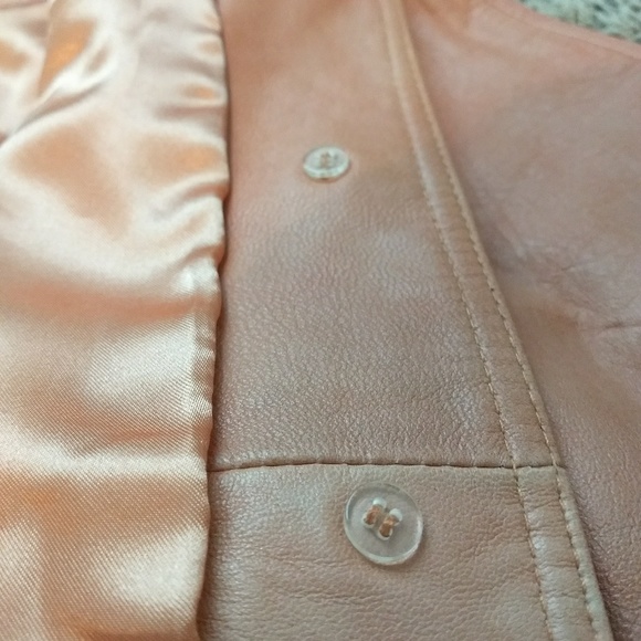 Chico's Leather Jacket - Picture 3 of 8